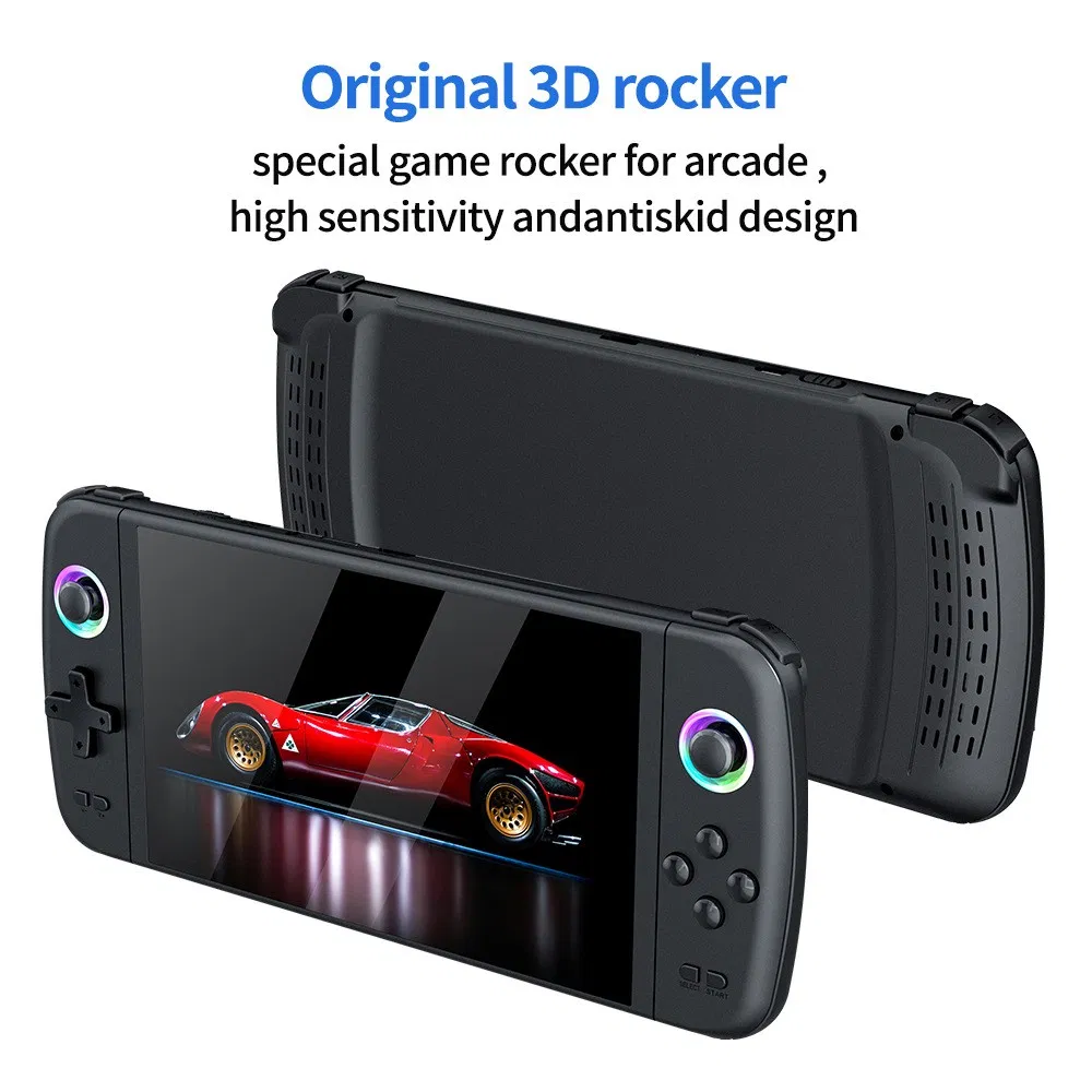 7.0 Inch Big Screen M27 Portable Pocket Retro Handheld Video Game Console, Double Wireless Controller for Multiplayer Connecting to TV