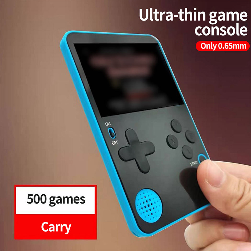 K10 Retro Handheld Game Console 500 in 1 Video Game Player Color Screen Supports Connecting to TV