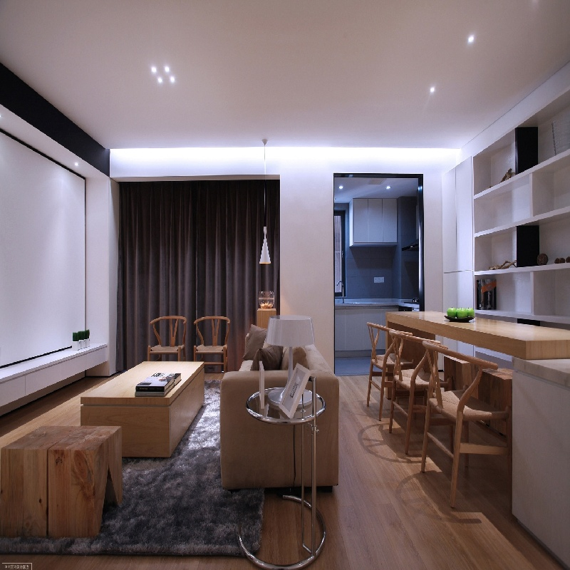 Chinese Long Stone Benchtop Kitchen Island for Apartment Project