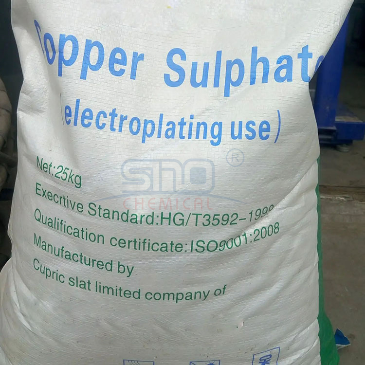 Factory Supply 98%Min CuSo4 Crytallization Copper Sulphate