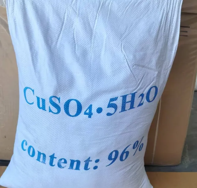 Industrial Grade Chemical Material 98% Copper Sulphate Pentahydrate CAS 7758-99-8