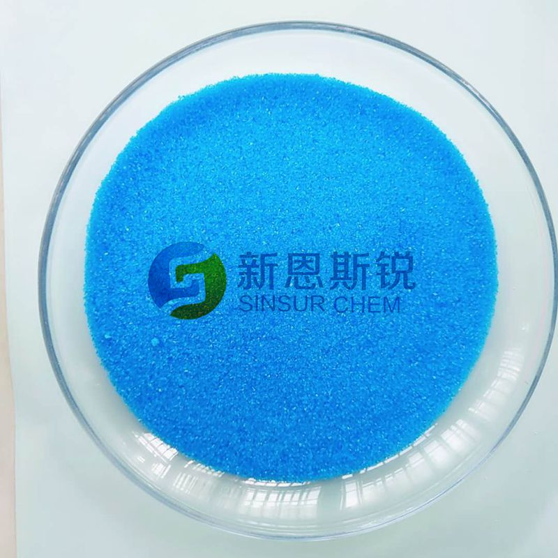 Inorganic Chemical CuSo4.5H2O Industrial Copper Sulphate Granular