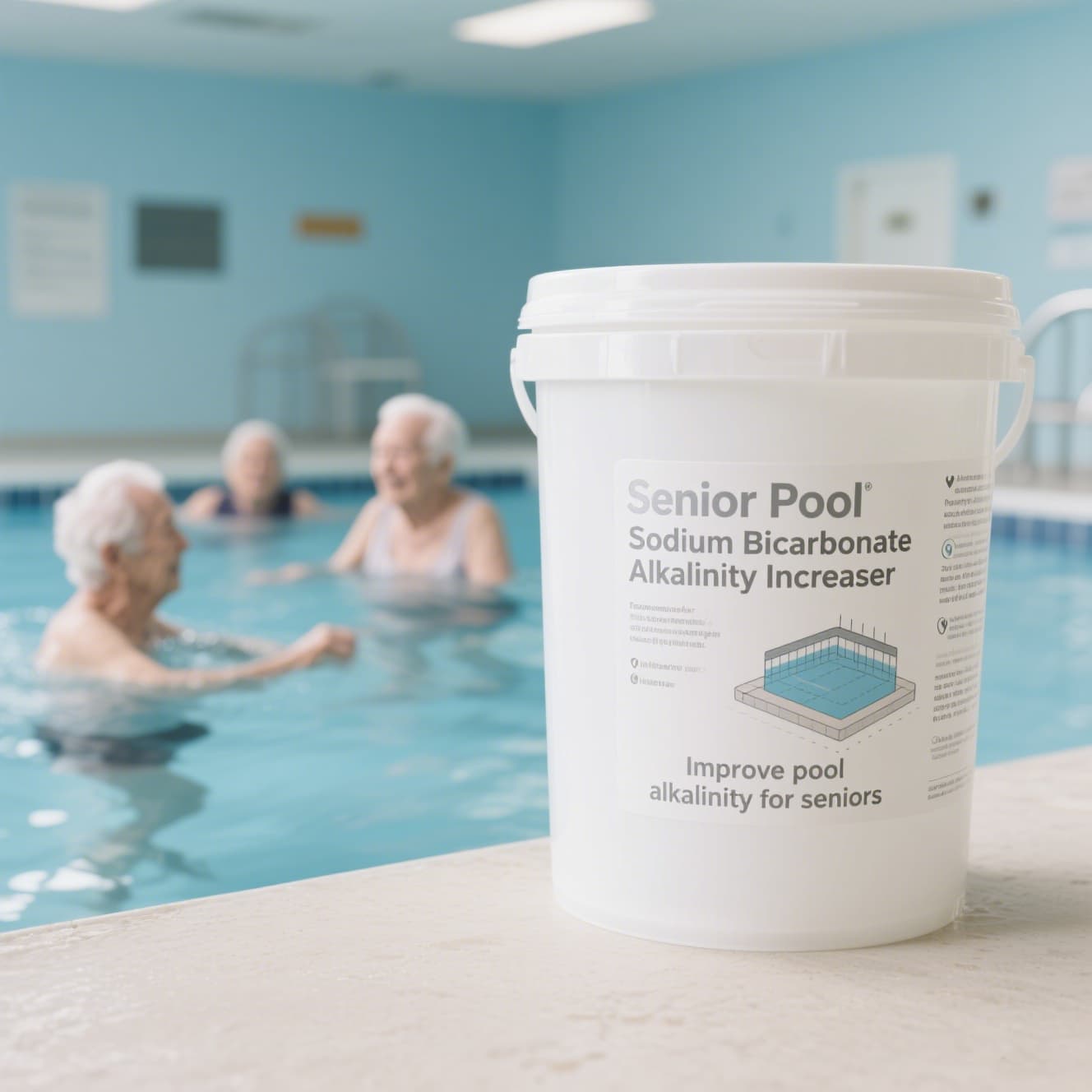 99% Min Sodium Bicarbonate (NaHCO3) Carbonate Pool Alkalinity Increaser Industrial Grade for Swimming Pool Chemicals