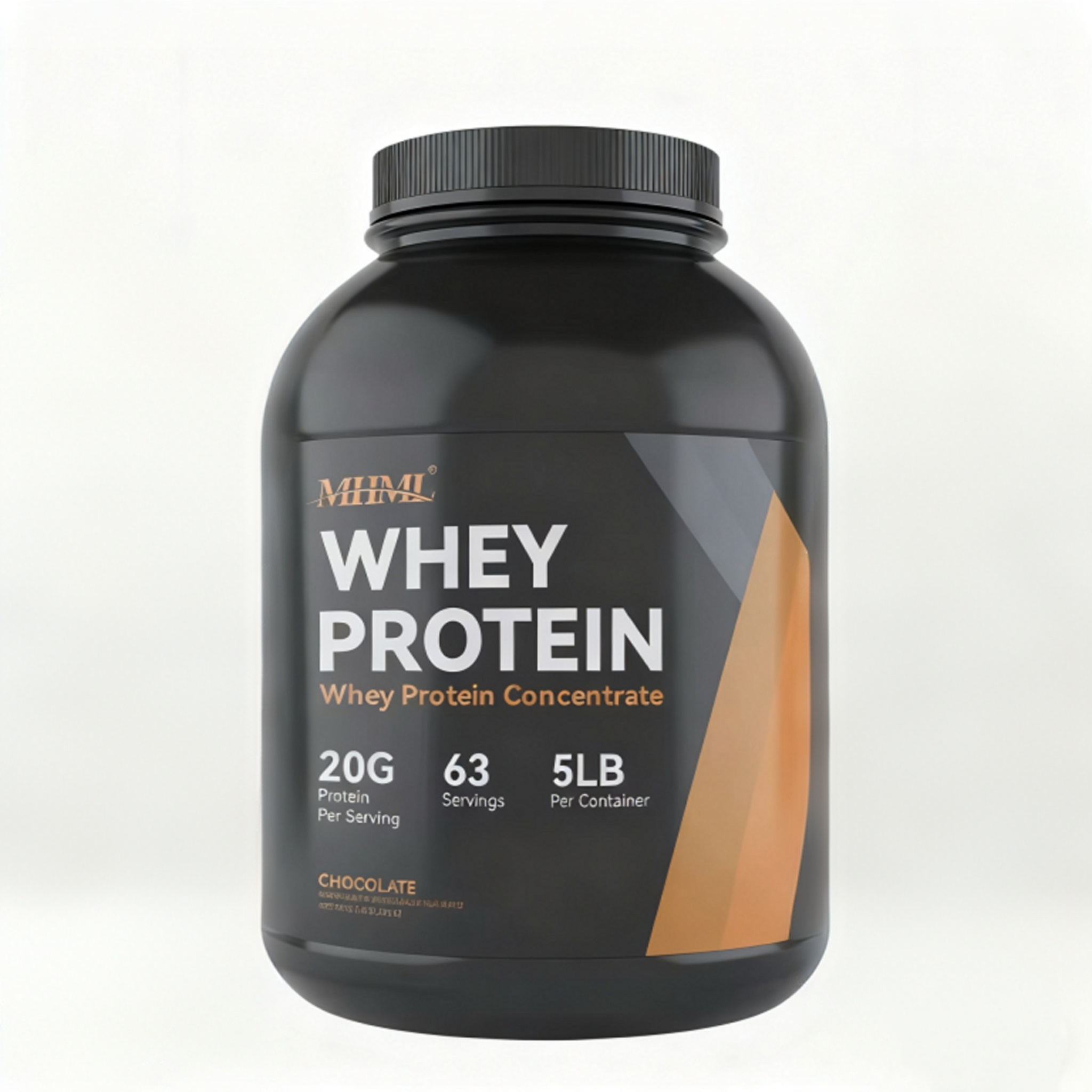 Protein Powder Whey Protein Concentrate Chocolate Flavor Muscle Growth Support Weight Management OEM Manufacturer Private Label