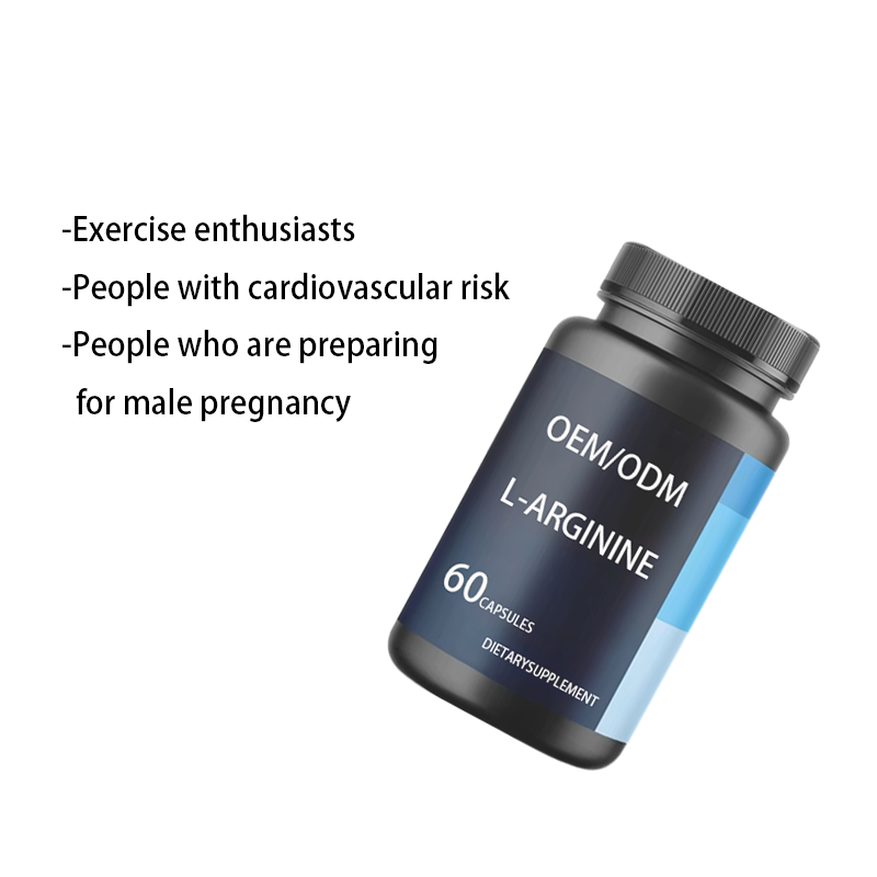 OEM L-Arginine HCL Capsules Sports Nutrition Supplement for Enhanced Muscle Growth Blood Circulation Food Supplements