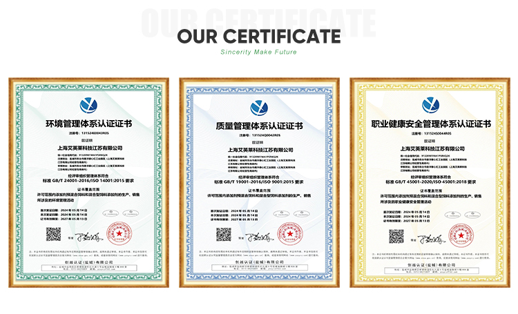 Certifications