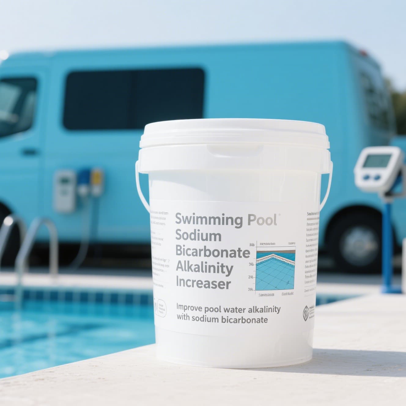 99% Min Sodium Bicarbonate (NaHCO3) Carbonate Pool Alkalinity Increaser Industrial Grade for Swimming Pool Chemicals