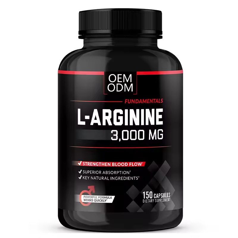 Factory L-Arginine Capsules Men Supplement for Sports Nutrition and Muscle