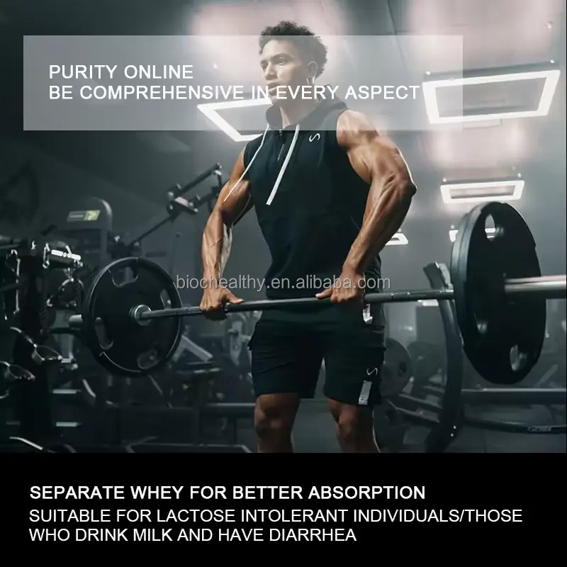 BIOCRICH Whey Protein Powder Bodybuilding Sport Nutrition Supplement Isolate Concentrate Hydrolysate Muscle Pure Whey Protein