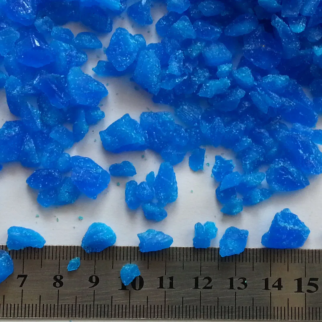 Copper Sulfate Pentahydrate Crystal 98% for Bordeaux Mixture Use