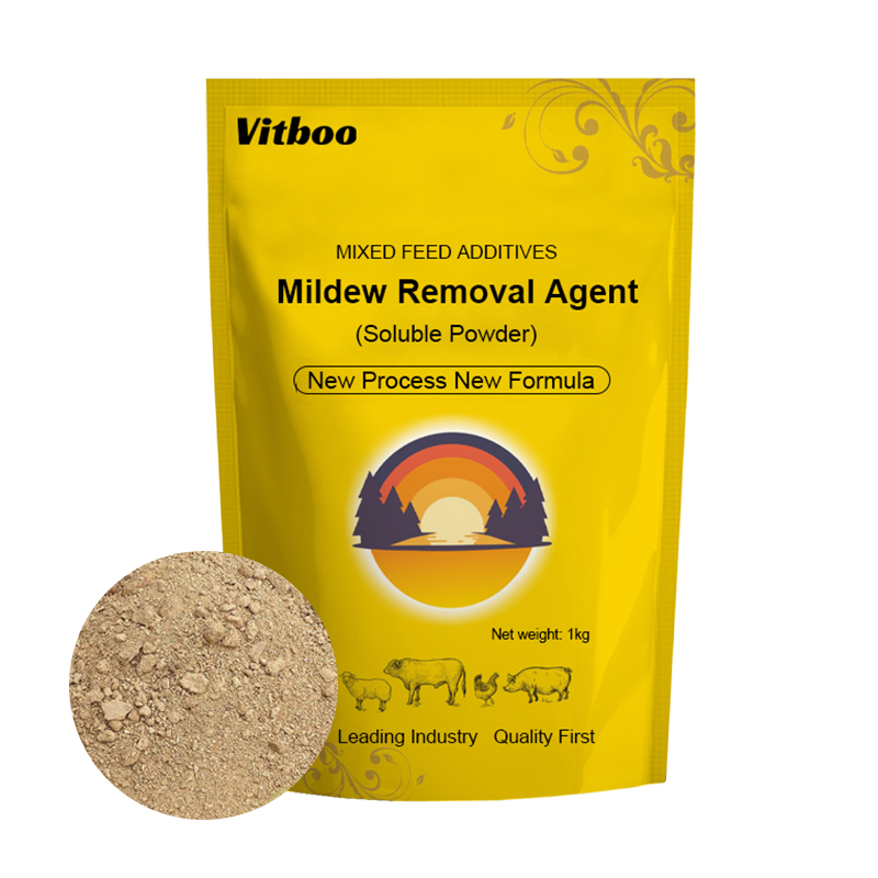 China Wholesale Poultry Mycotoxin Binder Feed AdditiveWater Soluble Powder Promote Metabolism of Liver Mildew Removal Agent