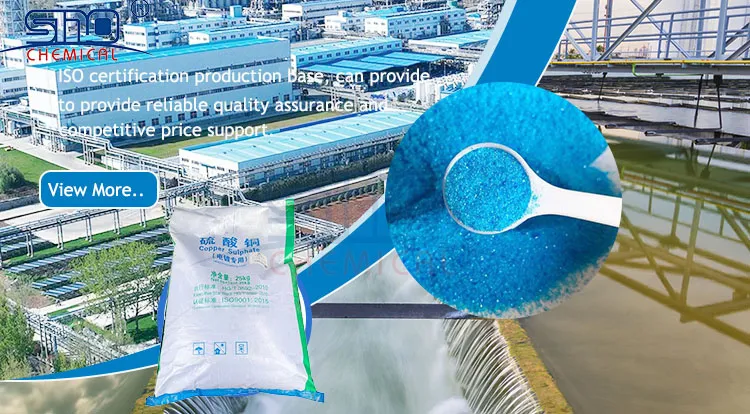 Factory Supply 98%Min CuSo4 Crytallization Copper Sulphate