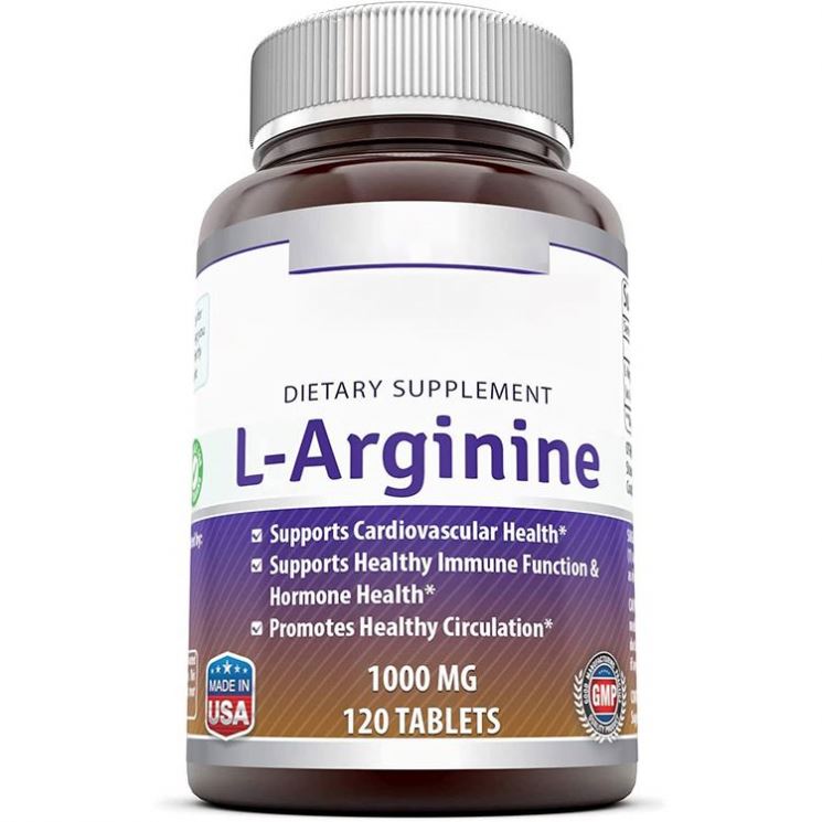 GMP High Quality and Efficient Absorption Supports Immune Function - Promotes Certified L-arginine Capsules Organic OEM Daily