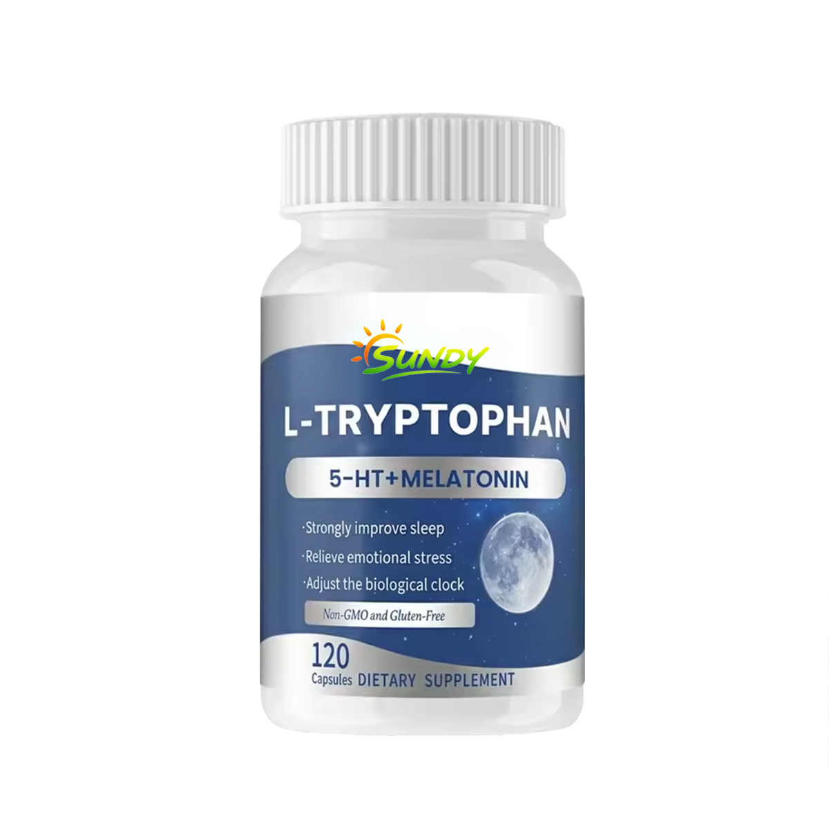 OEM/ODM L-Tryptophan Capsules Health Supplement OEM Private Label 500mg Amino Acid Sleep L-Tryptophan Capsules