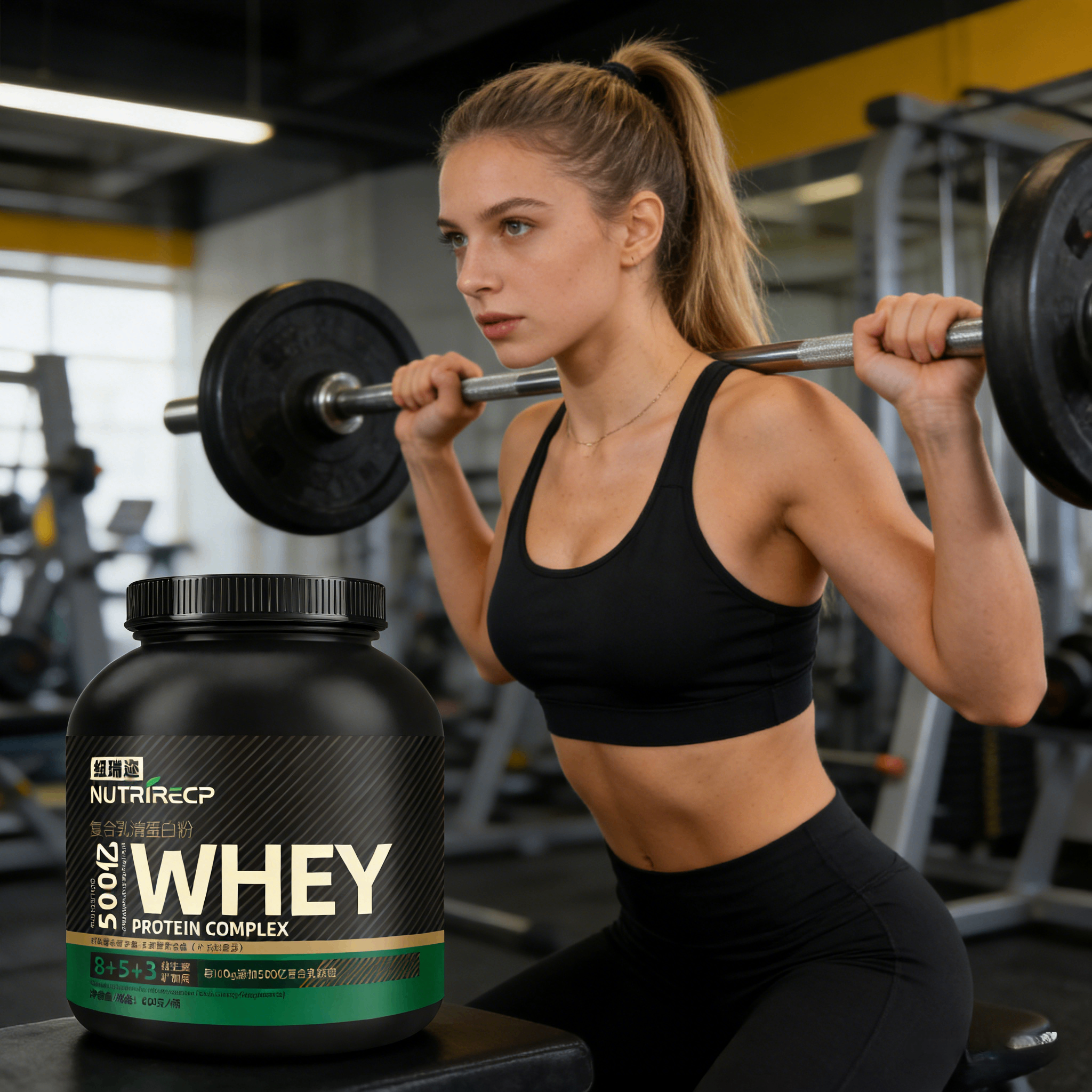 Premium Whey Protein Concentrate Powder Bodybuilding Supplements from China