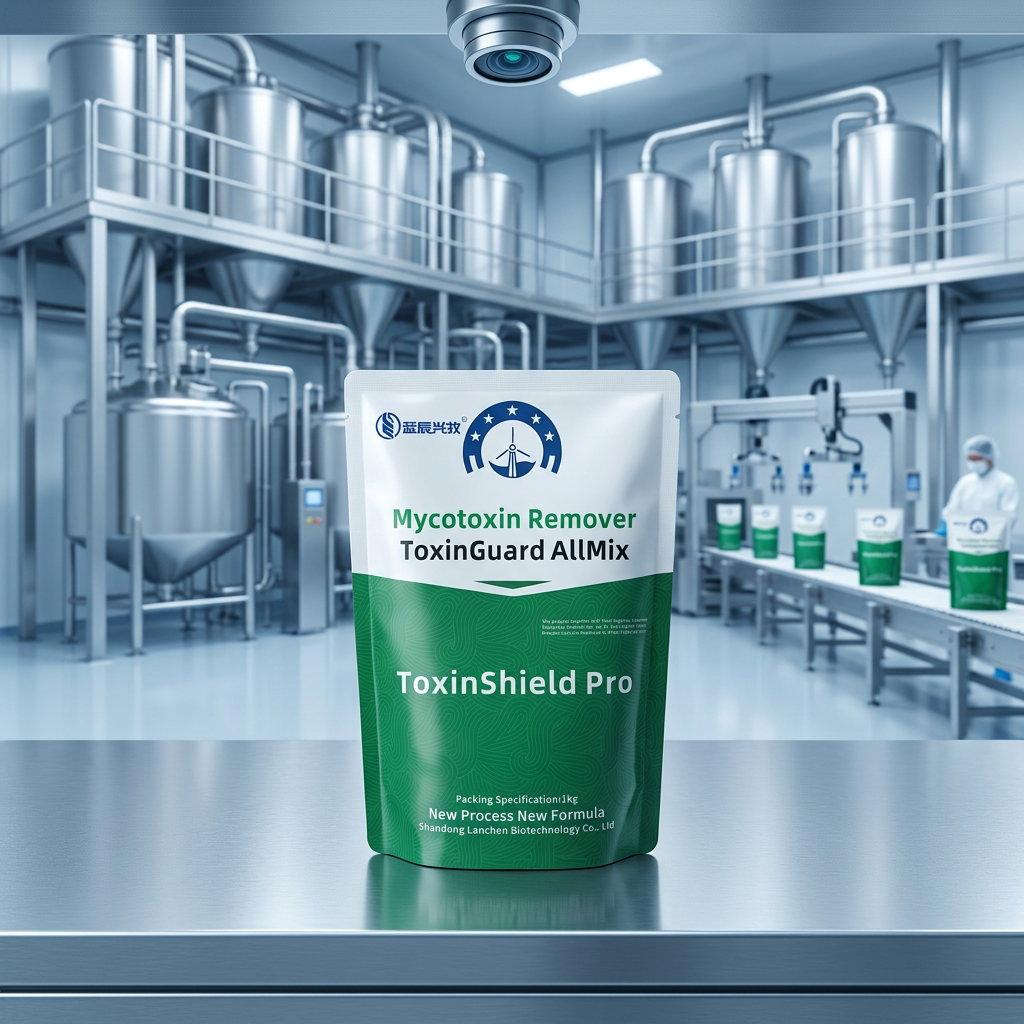 Lanchen Shandong Poultry Feed Grade Enzymes Vitamins Mycotoxin Adsorbent Toxin Binder Water-soluble Powder Premix Preservative