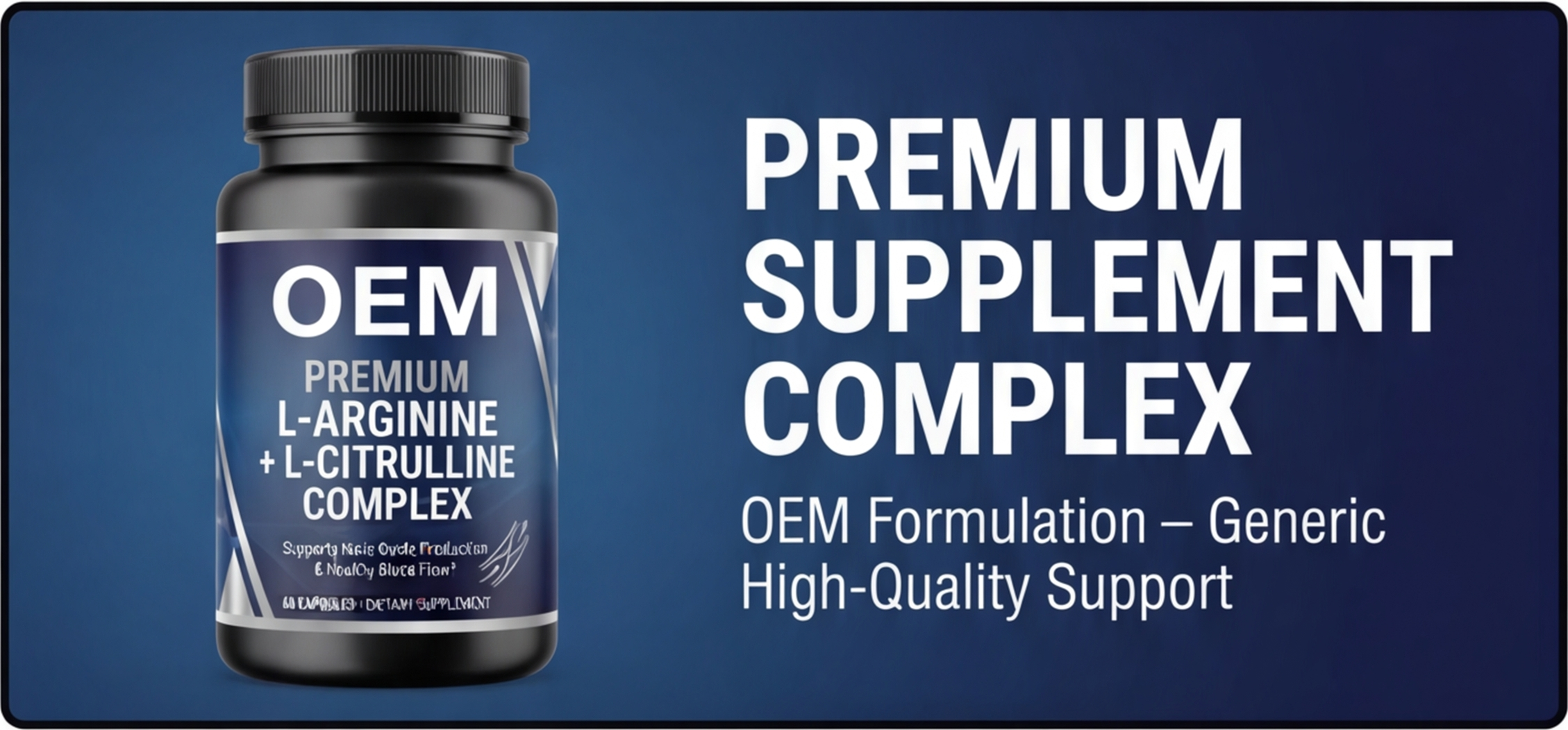 OEM Private Label Adult Male Enhancing L-Arginine Capsule Support Amino Acid Nitric Oxide Precursor for Vascularity Stamina