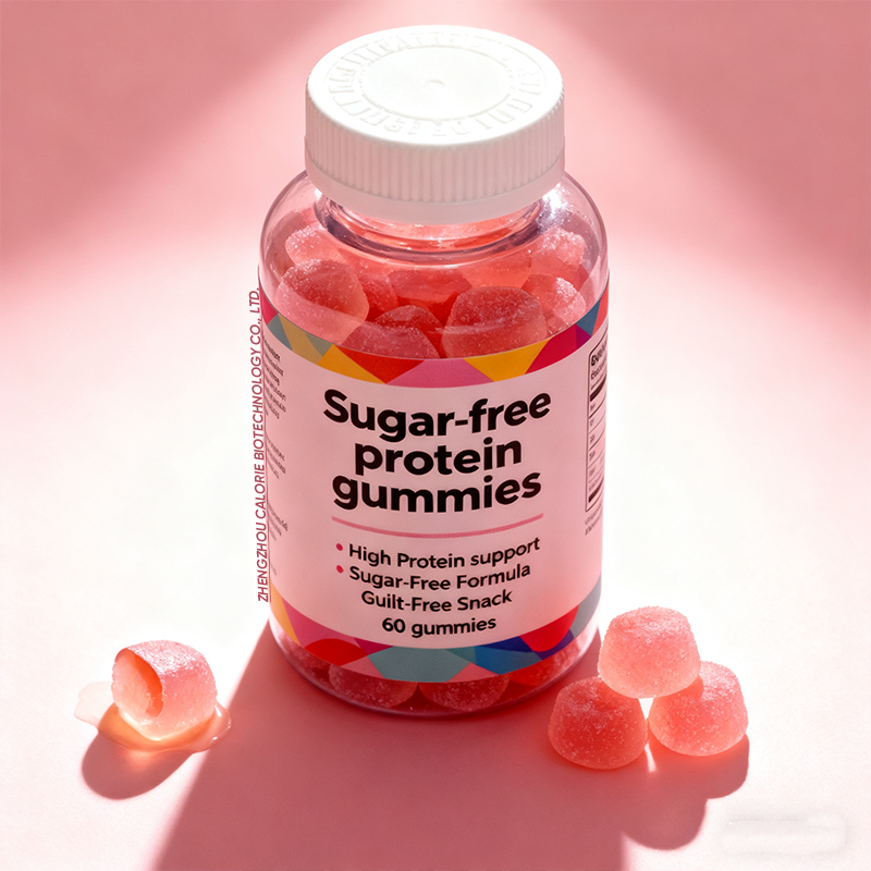 Halal Vegan Protein Gummies 17g Whey Protein Isolate Sugar Free Private Label Supplement