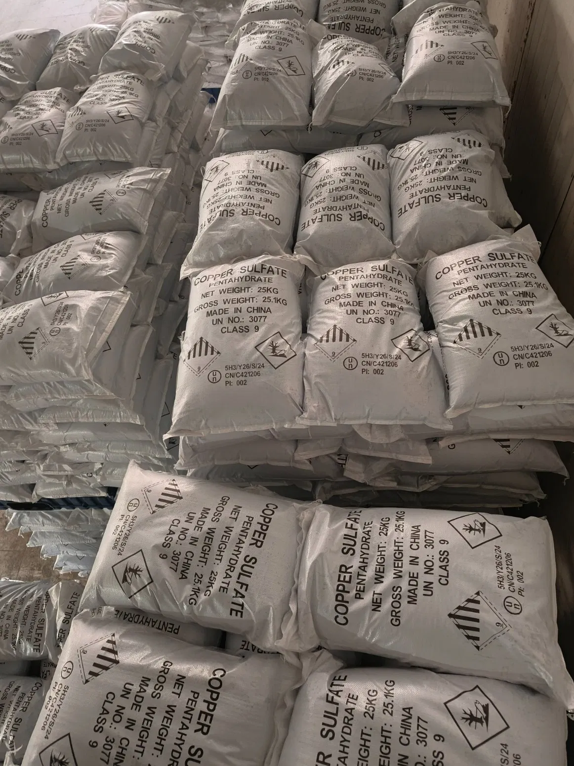 Industrial Grade 98% CuSo45H2O Copper Sulfate Pentahydrate for Electroplating CAS 7758-99-8