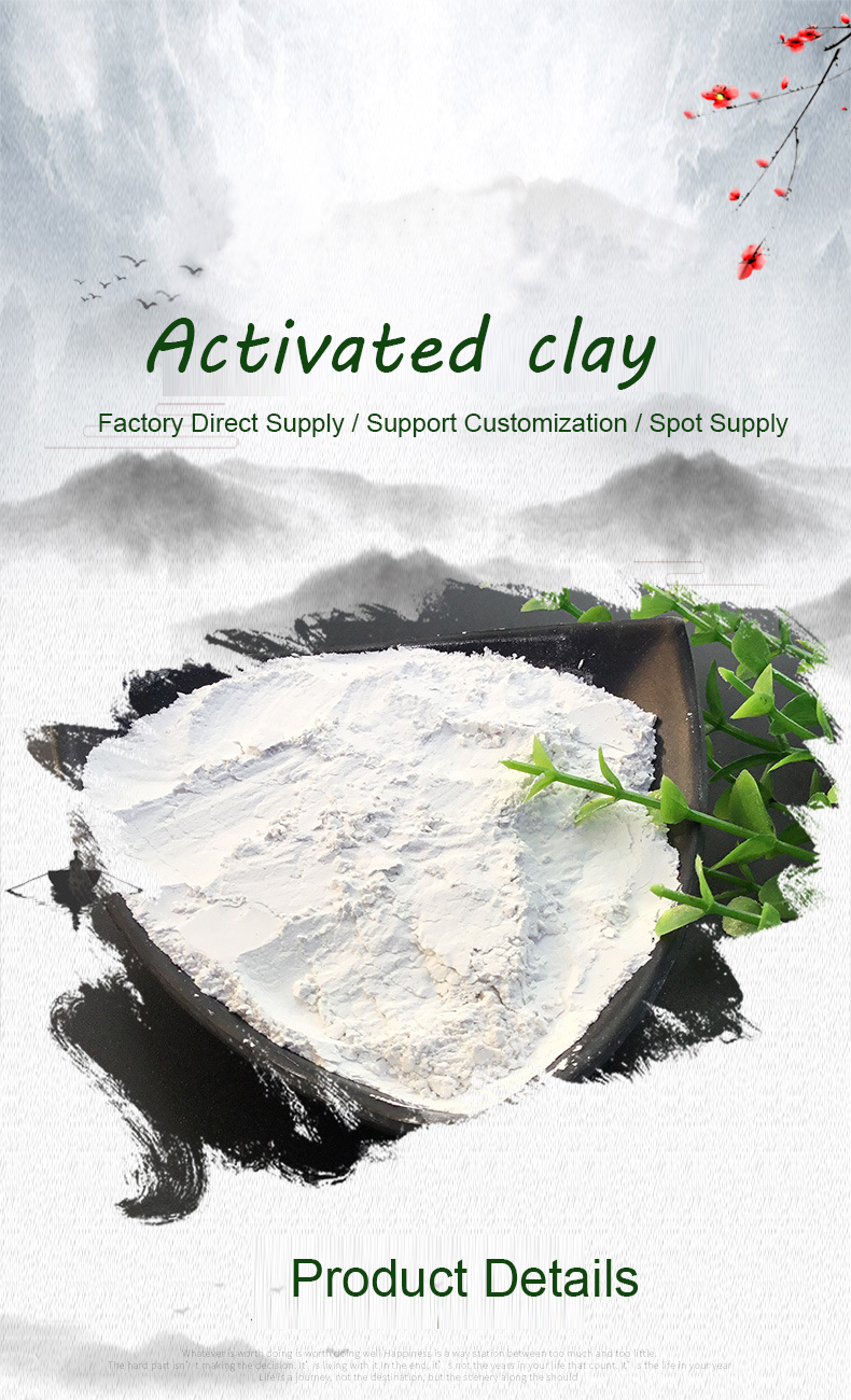 Activated Bentonite Clays Specifications