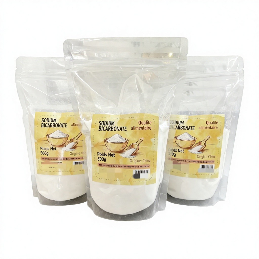 Food Grade High Purity 99% Sodium Bicarbonate (NaHCO3) No-Additives Baking Soda Powder Cooking Cleaning Beverage CAS 144-55-8