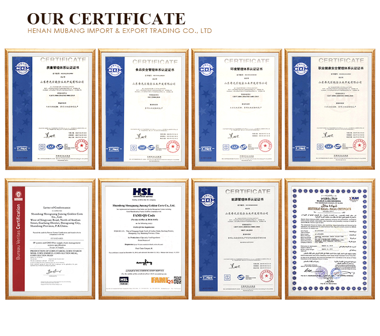 Quality Certifications