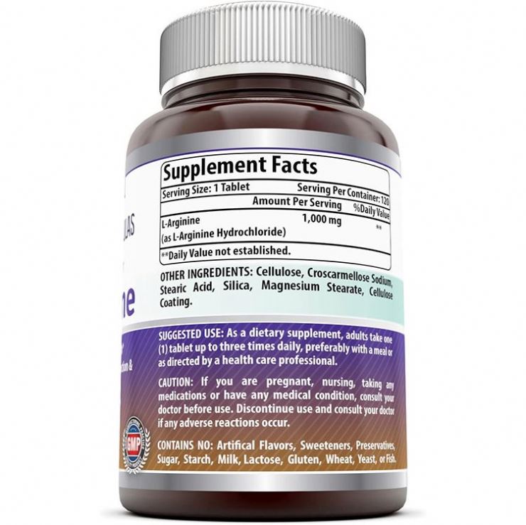 GMP High Quality and Efficient Absorption Supports Immune Function - Promotes Certified L-arginine Capsules Organic OEM Daily