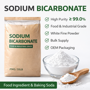 Industrial And Food Grade Sodium Bicarbonate Powder For Cleaning Baking And Feed Use