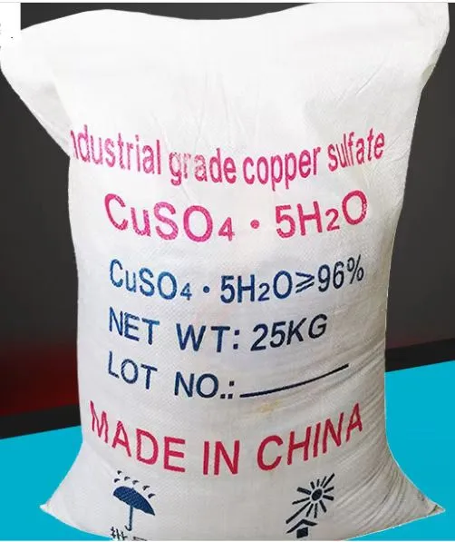 Industrial Grade 98% CuSo45H2O Copper Sulfate Pentahydrate for Electroplating CAS 7758-99-8 Processing