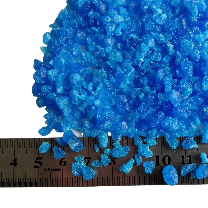 Blue Crystal Copper Sulphate Pentahydrate Fertilizer/ CuSo4.5H2O Copper Sulphate Penta