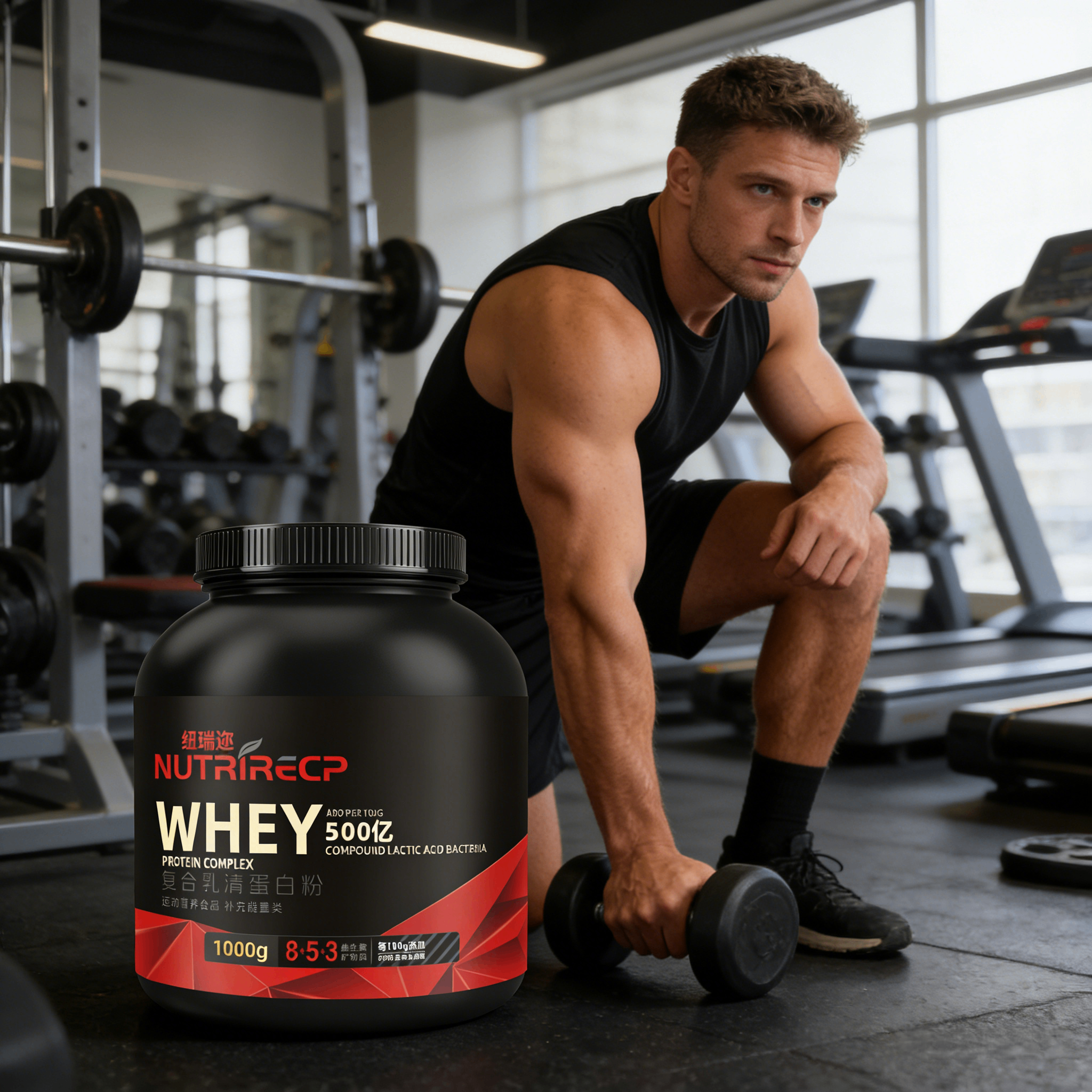 Premium Whey Protein Concentrate Powder Bodybuilding Supplements from China