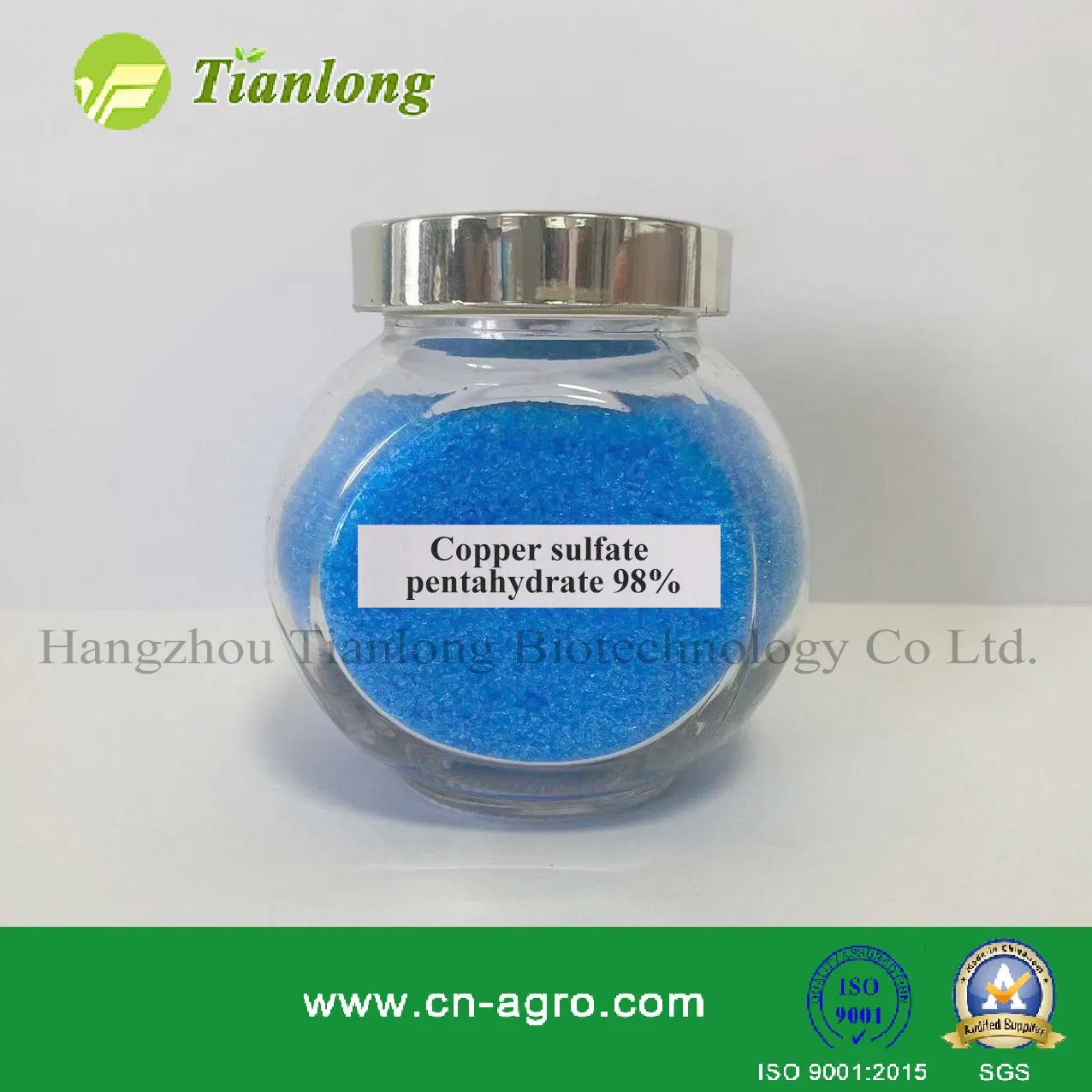 Copper sulfate pentahydrate (Copper sulfate Pentahyride) 98%TC CAS 7758-99-8