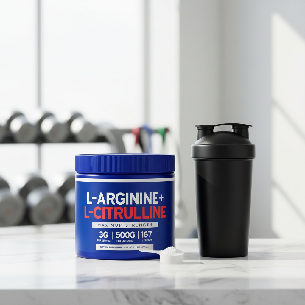OEM/ODM Wholesale L-Arginine L-Citrulline Nitric Oxide Powder Dietary Supplement Workout Stamina Endurance Performance Boost