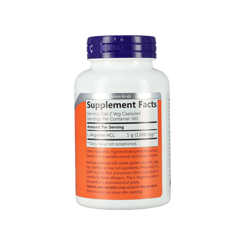 L-Arginine Capsules Description Image 2