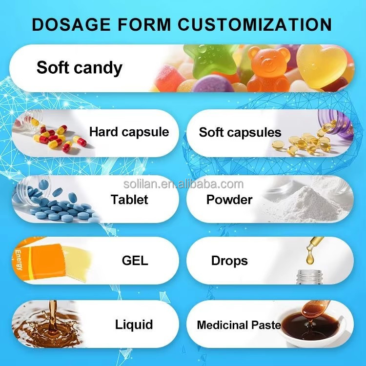 OEM Sleeping Tablets Sleep Deep Health Supplement L-tryptophan 5htp Capsule GABA L-theanine Ashwagandha Capsules Sleeping Pills