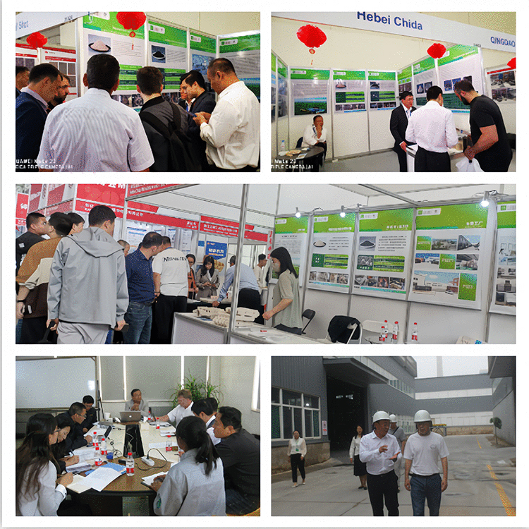 Exhibition booth and client communication