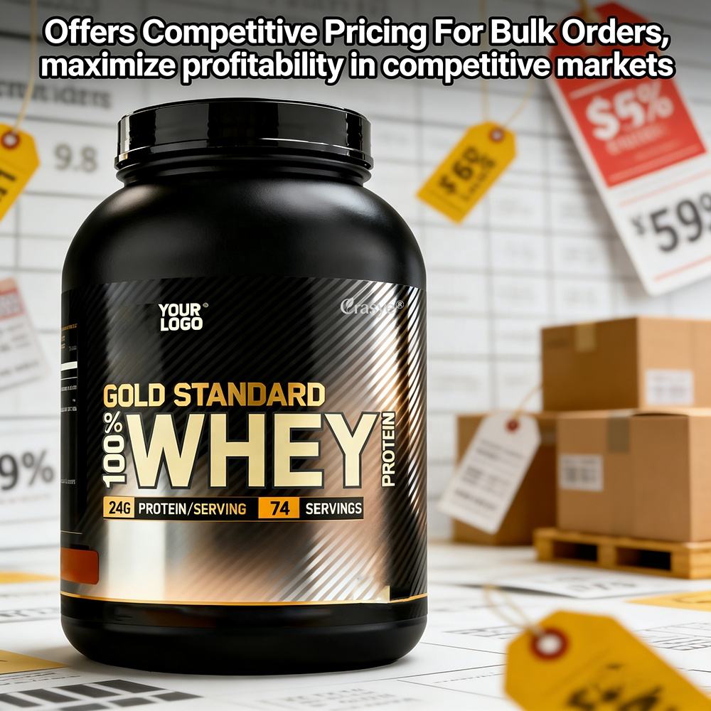 OEM Adult Increase Muscle Growth Custom Flavor Natural 20-29g Protein Per Serving for Whey Protein Concentrate Isolate Powder