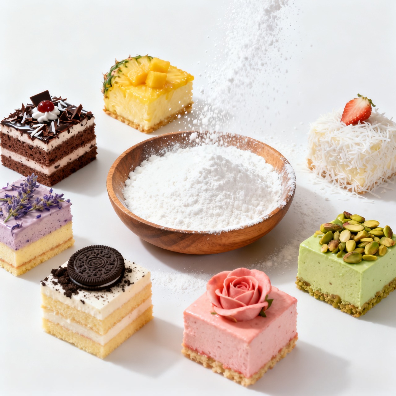 Food Additive Monocalcium Phosphate E341 MCP Powder for Bakery CAS 7758-23-8
