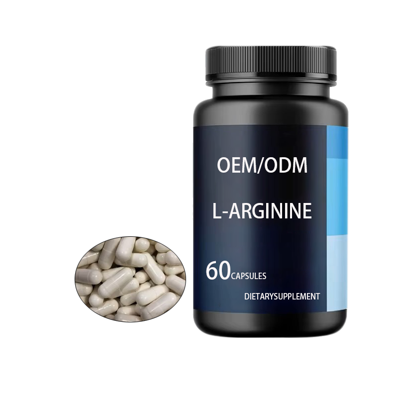 OEM L-Arginine HCL Capsules Sports Nutrition Supplement for Enhanced Muscle Growth Blood Circulation Food Supplements