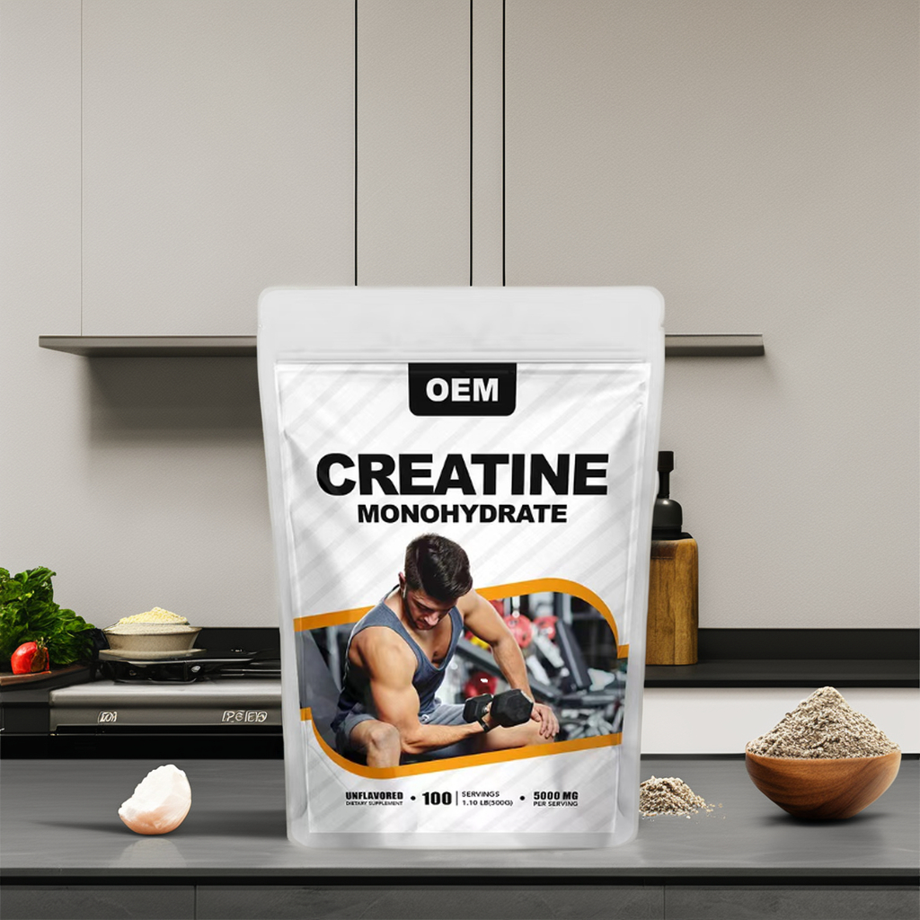 OEM Creatine Monohydrate Gummies Pre-Workout Creatine Powder Whey Powder Protein Powder Muscle Growth Supplements