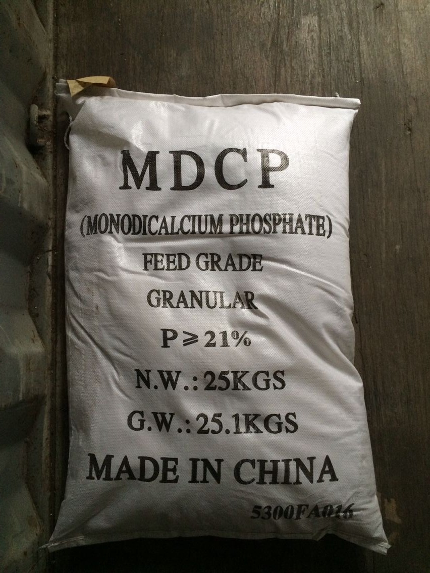 Monodicalcium Phosphate Feed Grade Animals Feed Additives MDCP Granule 21%