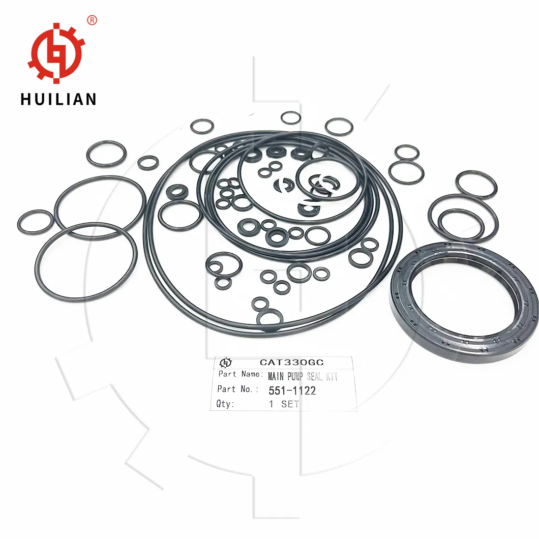 551-1122 Hydraulic Main Pump Seal Kit for Excavator Oil Repair Service Kit