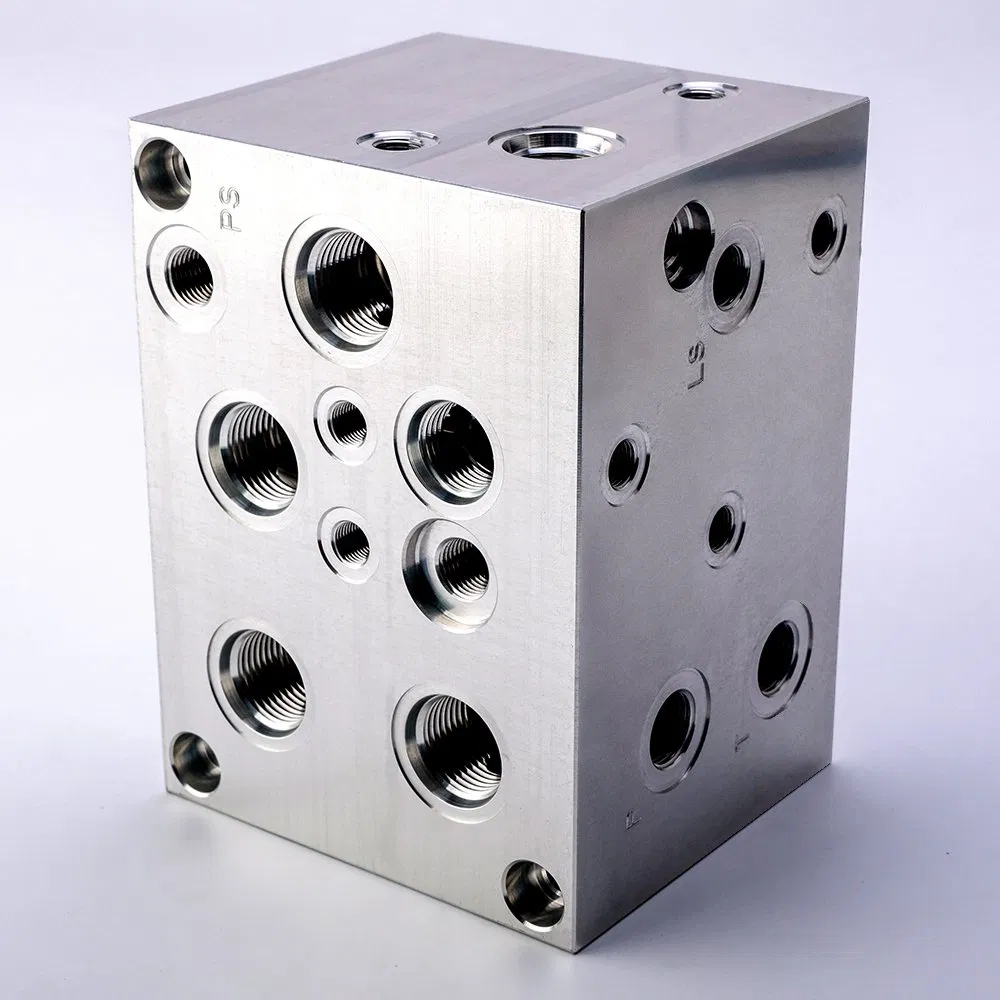 OEM Customized Hydraulic Valve Hydraulic Pressure Reducing Valve Control Manifold Block