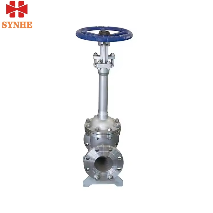 Cryogenic Globe Valve OEM Low Temperature Long Stem Stop Valve Gas Control Stainless Steel Welding Valve
