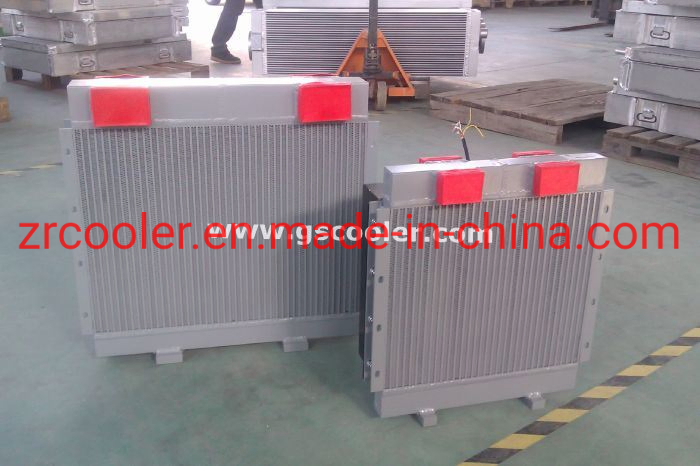 Aluminum Oil Cooler with Hydraulic Motor
