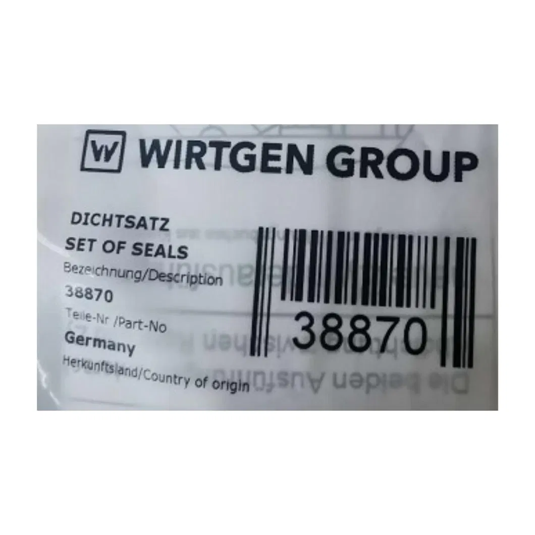 Excavator Hydraulic Cylinder Seal Kit