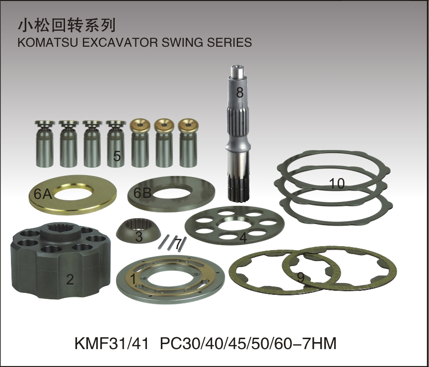 Chinese Manufacture Hot Sale High Quality Hpv90 Hpv35 Hpv55 Hydraulic Pump Piston Pump Repair Kit
