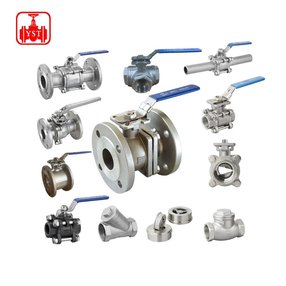 1PC 2PC 3PC 3 Way Stainless Steel Brass Mini Flanged SS304 SS316 Industrial Control Actuator 1000wog Gas Oil Water Level Floating Flange Thread Check Ball Valve