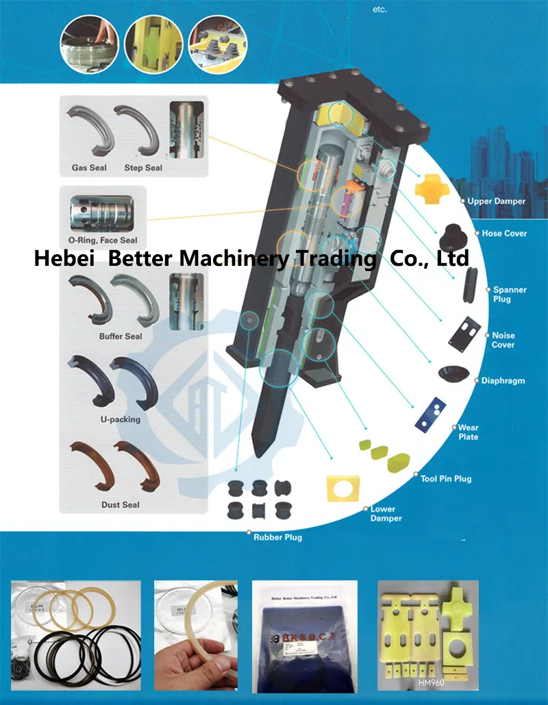 Hydraulic Seal Components