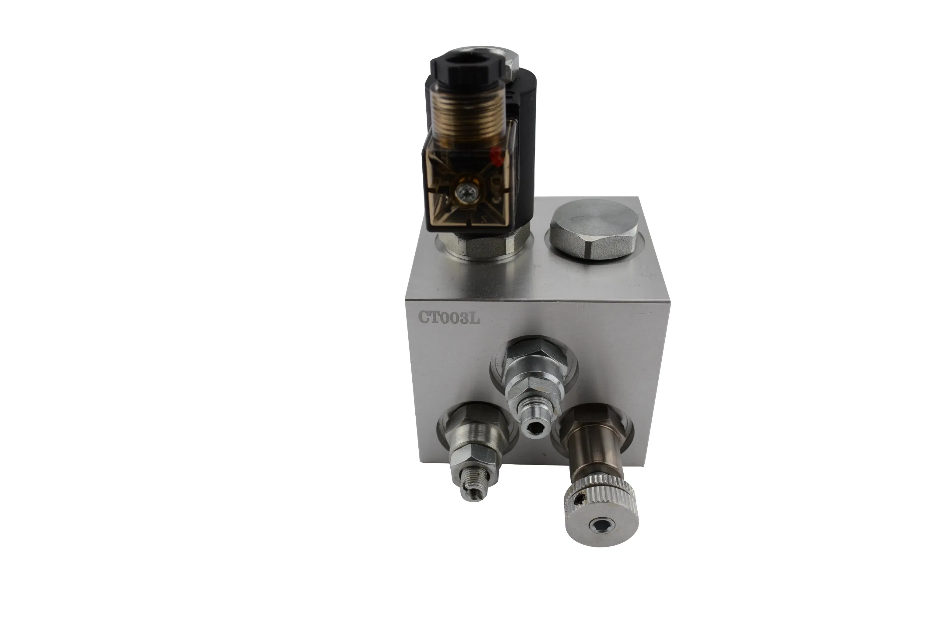 Customized Industrial Hydraulic Pallet Truck Manifold Block